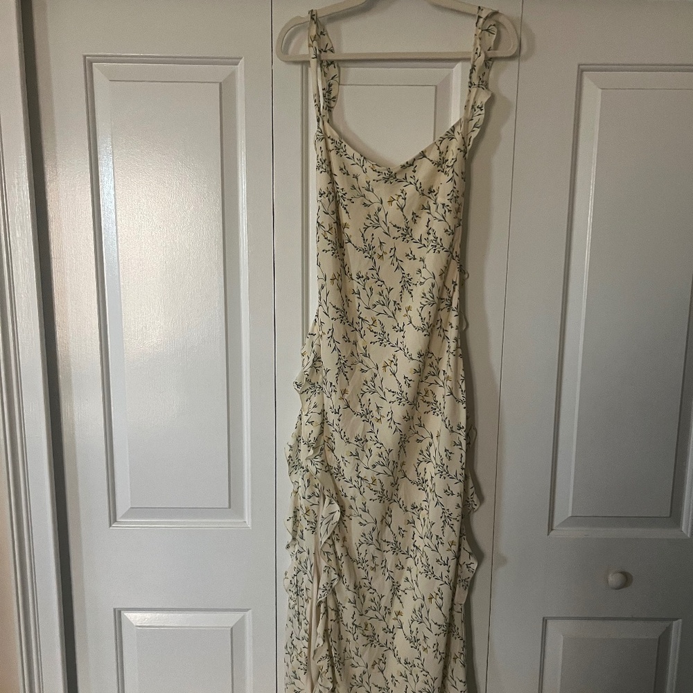 Avondale Dress (yellow floral)